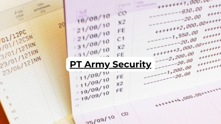 Gaji Pt Army Security