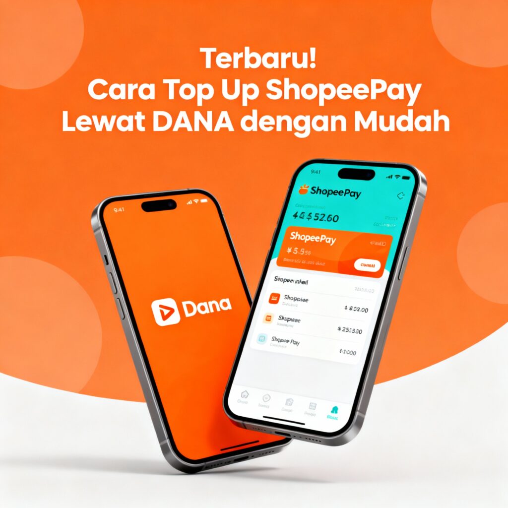 Cara Top Up ShopeePay Lewat DANA