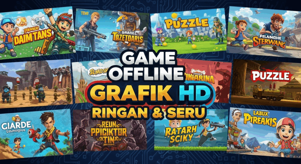 Game Offline Grafik HD Ringan & Seru