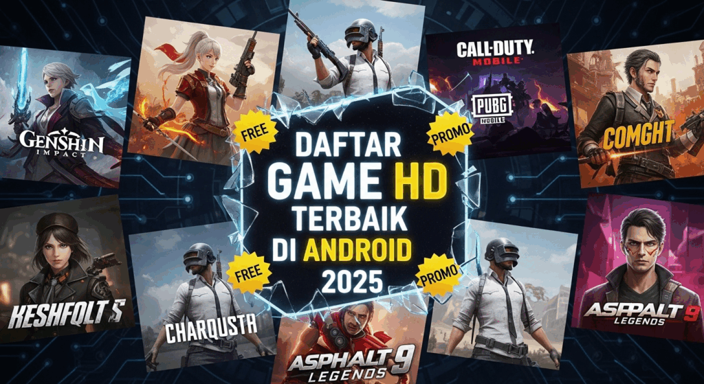 Daftar Game HD Terbaik di Android 2025