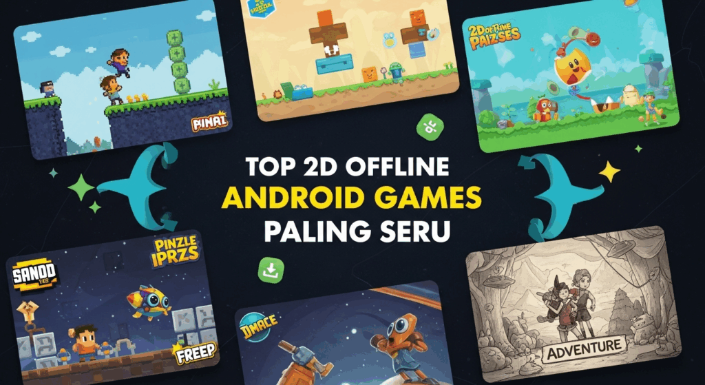 Top 2D Offline Android Games Paling Seru & Ringan