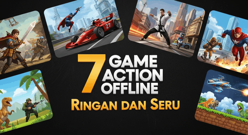 7 Game Action Offline Ringan dan Seru