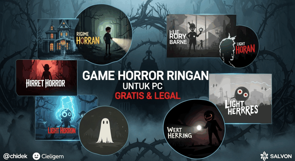 Game Horror Ringan untuk PC Gratis & Legal