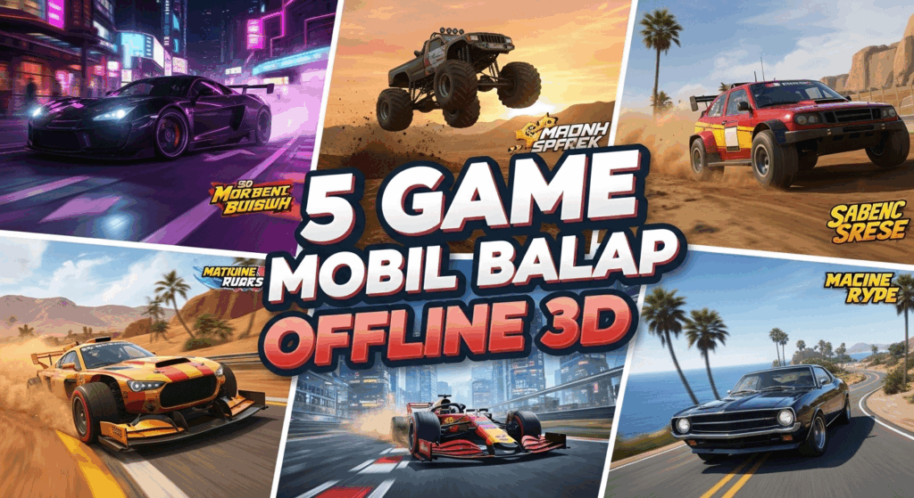 5 Game Mobil Balap Offline 3D