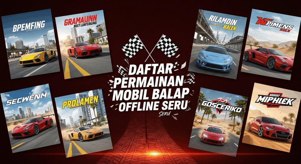 Daftar Permainan Mobil Balap Offline Seru