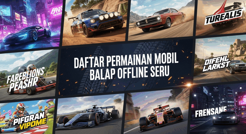 Daftar Permainan Mobil Balap Offline Seru