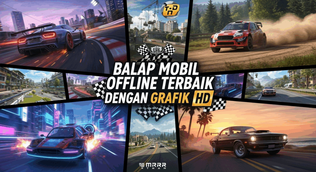 Balap Mobil Offline Terbaik dengan Grafik HD